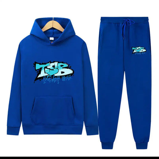 Blue TSB Graffiti Tracksuits