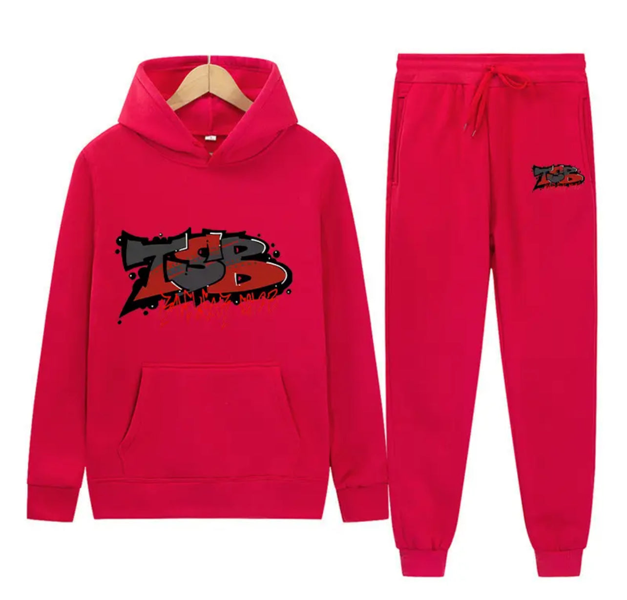 Red TSB Graffiti Tracksuits