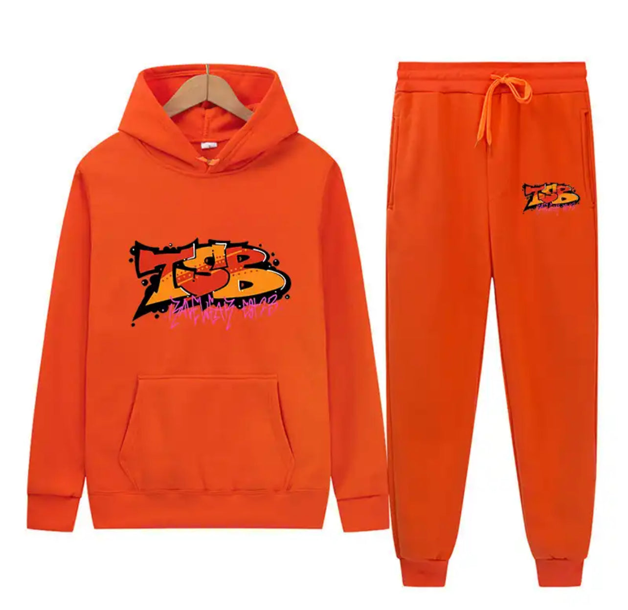 Orange TSB Graffiti Tracksuits