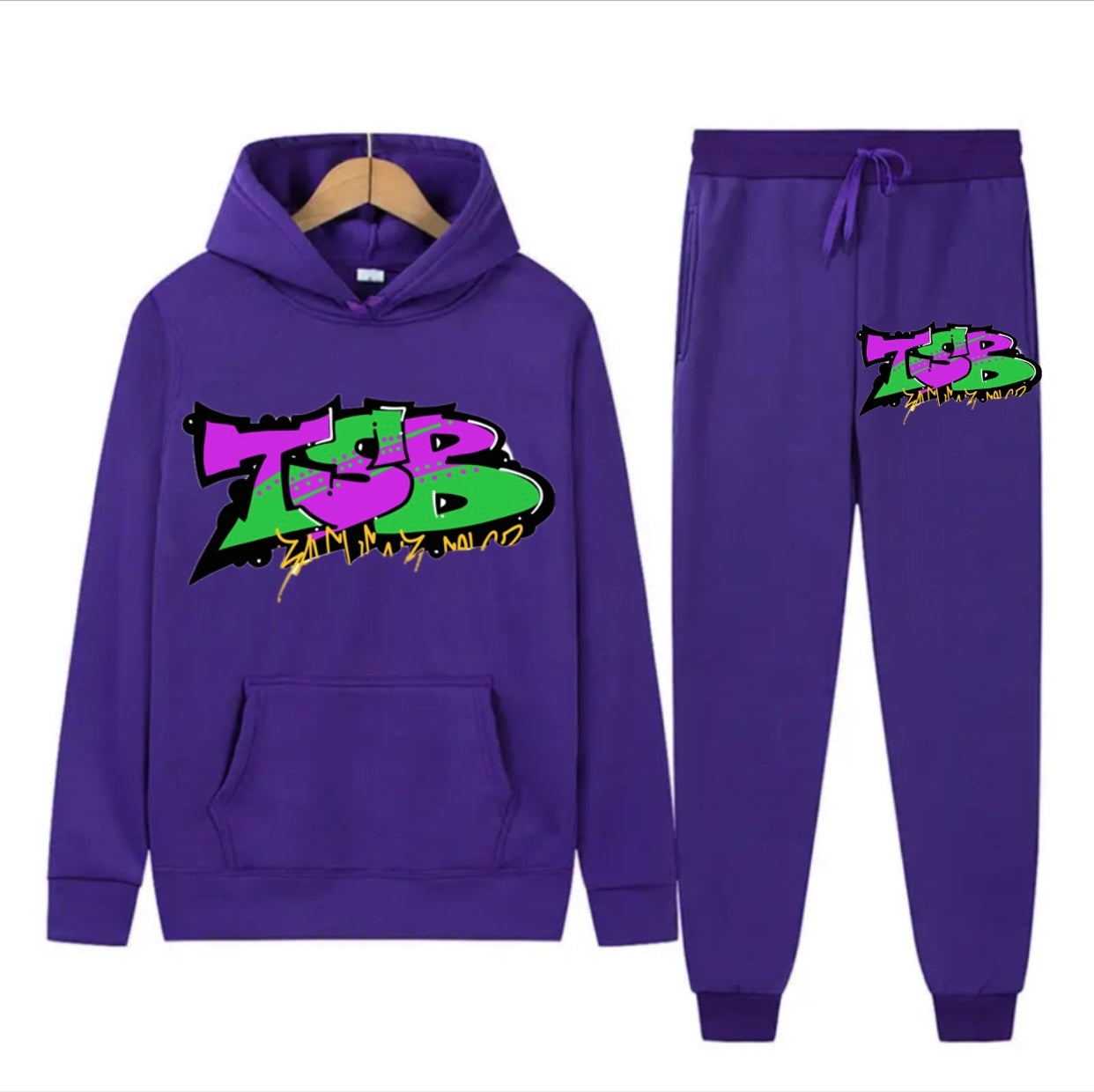 Purple TSB Graffiti Tracksuits